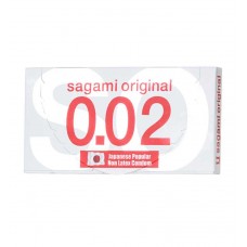 Презервативы Sagami Original 0.02 УЛЬТРАТОНКИЕ,гладкие №2